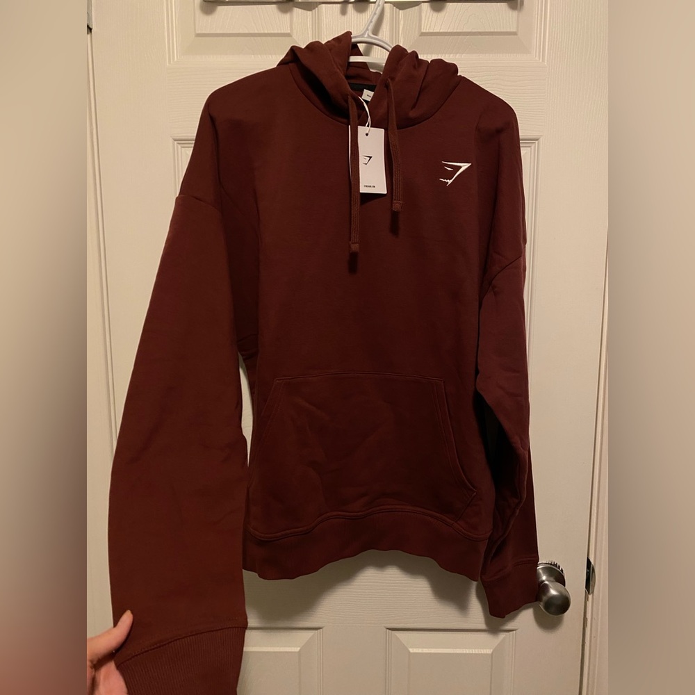 Gymshark Burgundy Hoodie